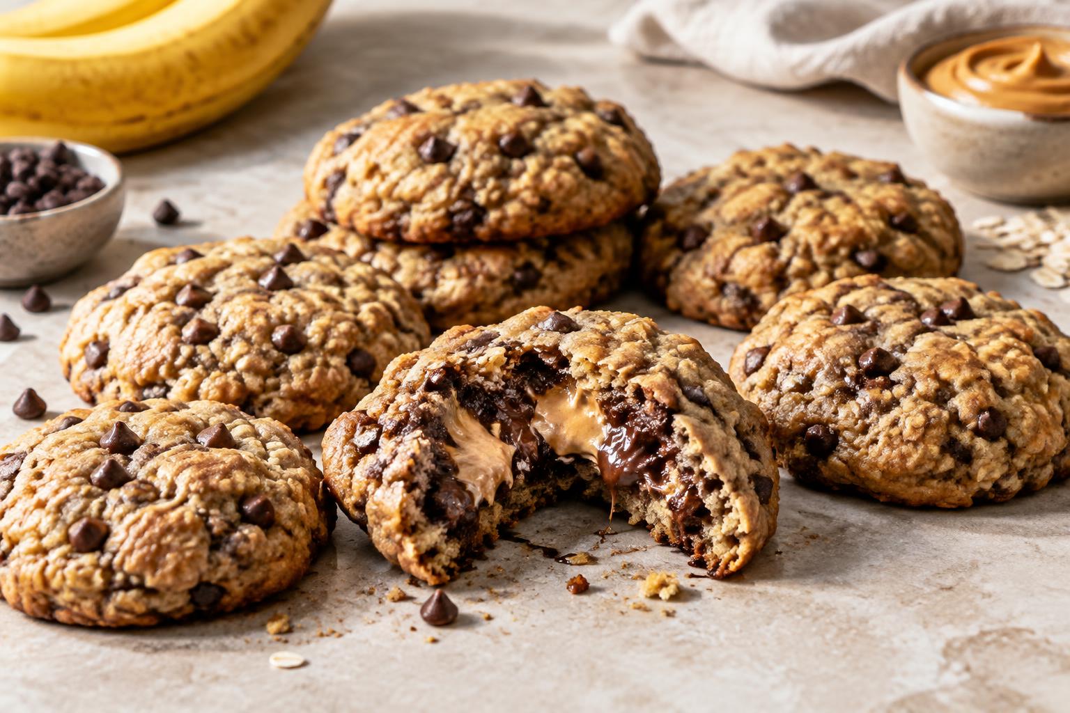 Banana PB Lava Oaties
