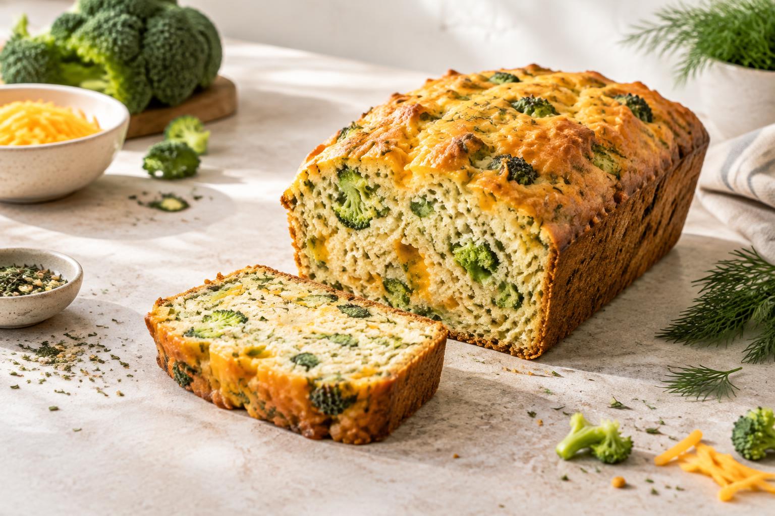 BroccoBoost Savoury Loaf