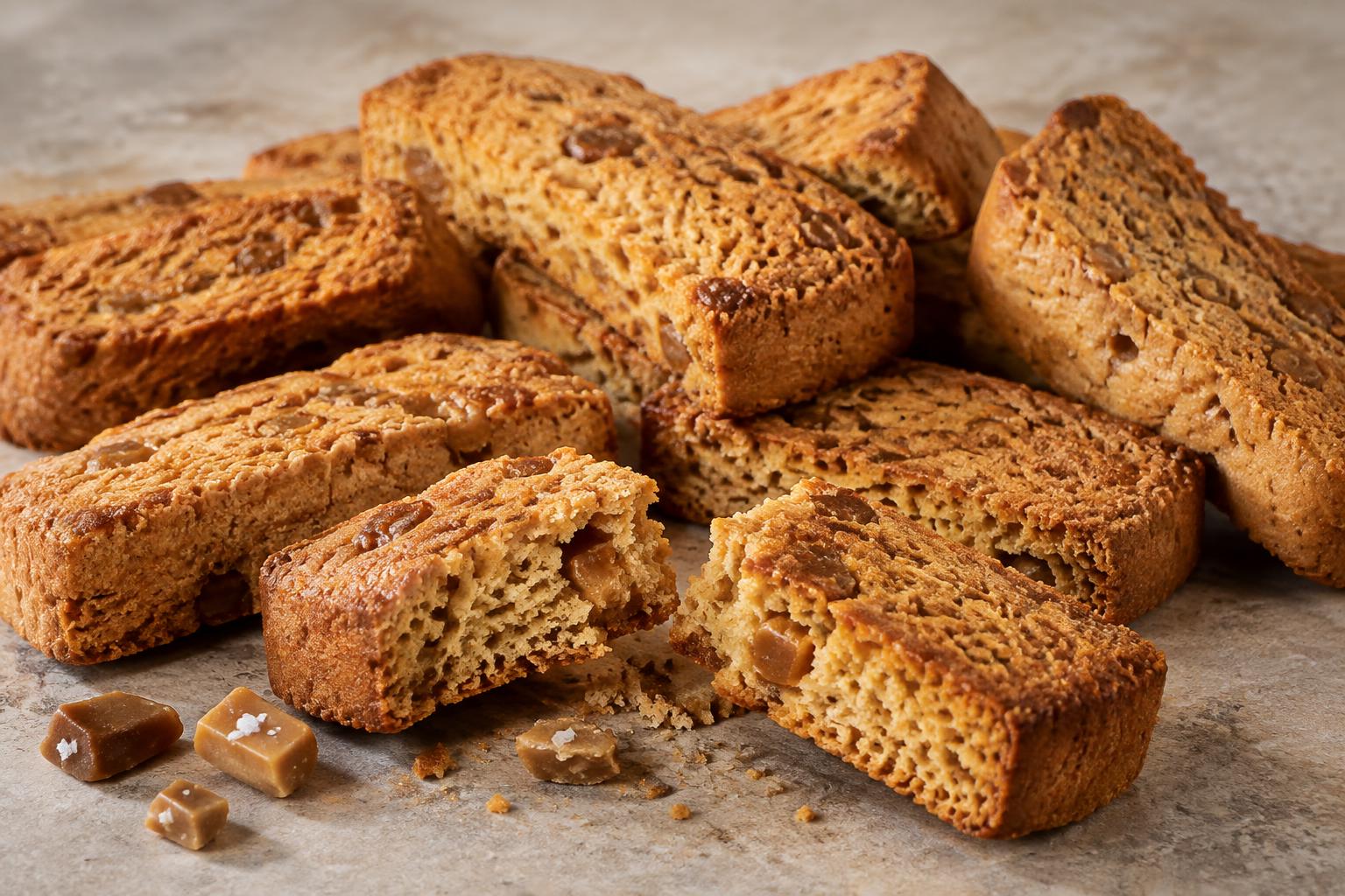 Caramel Toffee Rusks