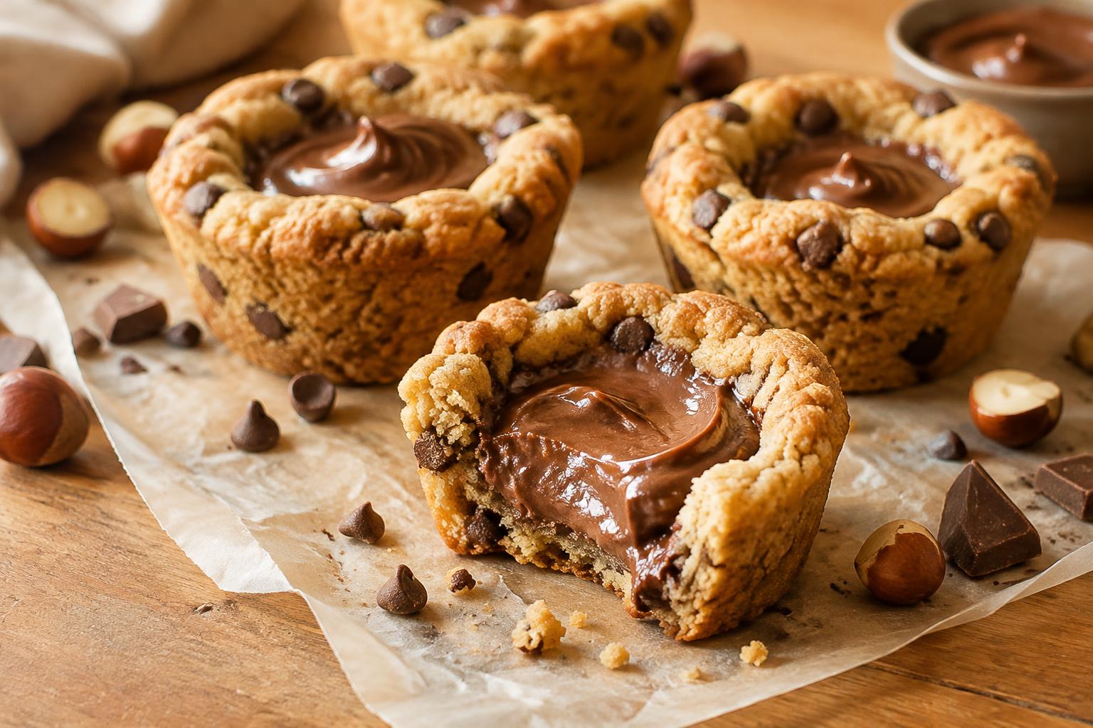 Choco Chip Melt Cups