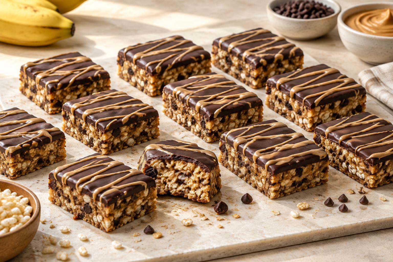 Choco PB Crunch Bars