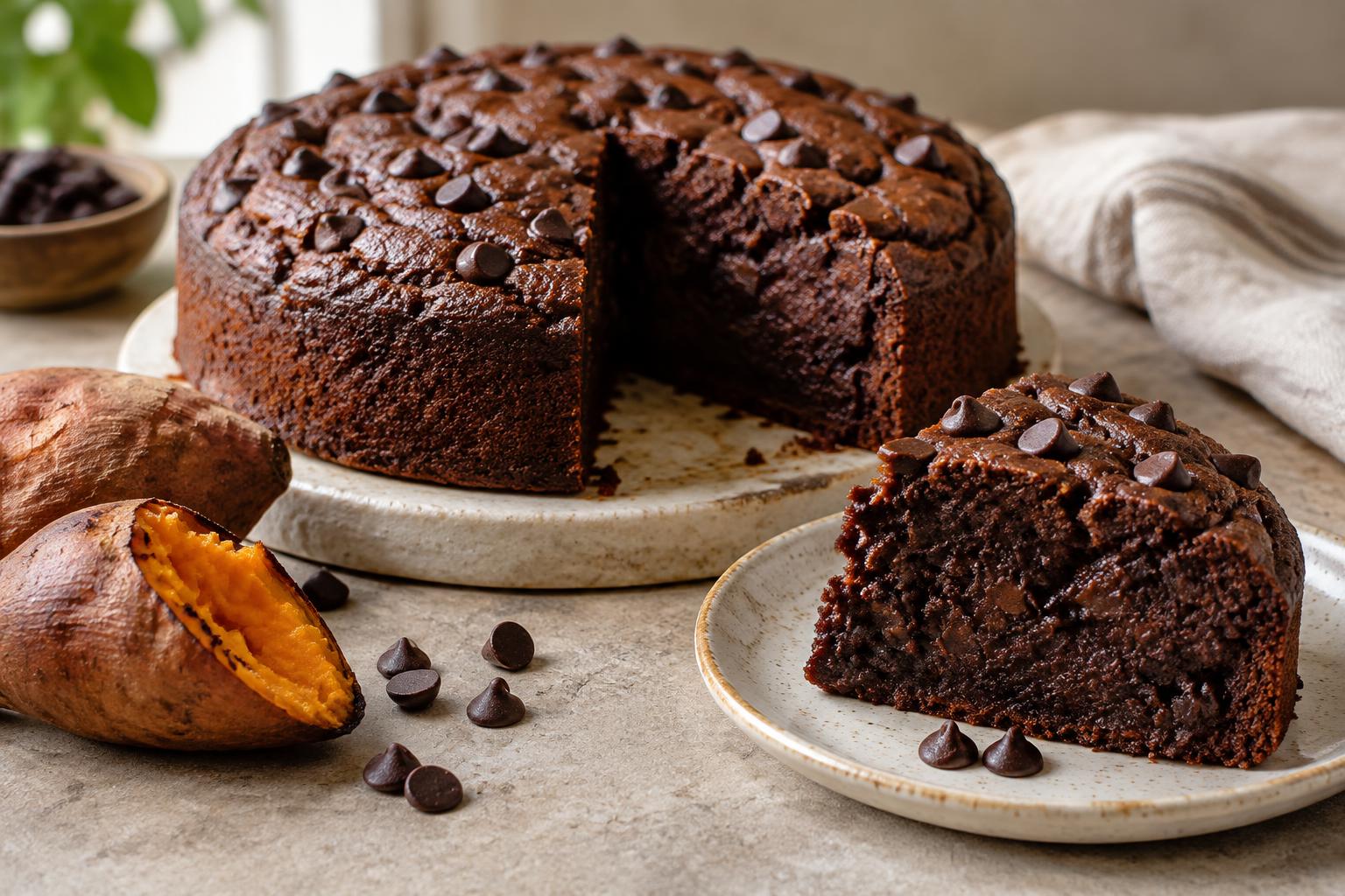 Chocolate Sweet Potato Cake