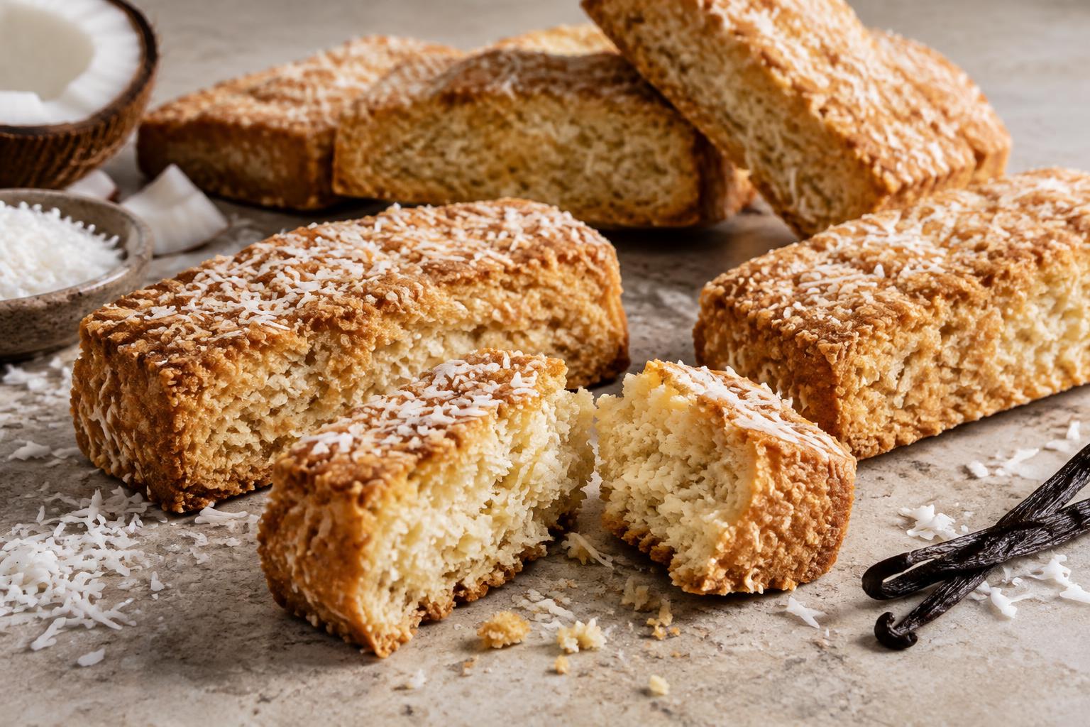 Coconut & Vanilla Rusks