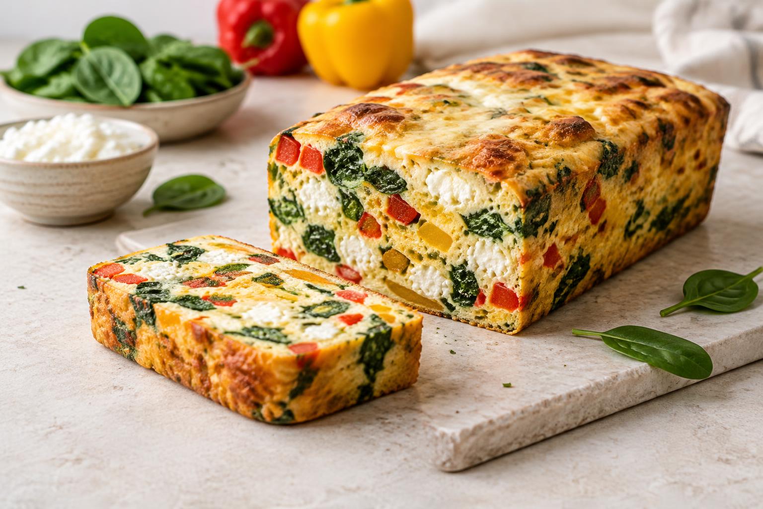 Garden Mosaic Protein Loaf