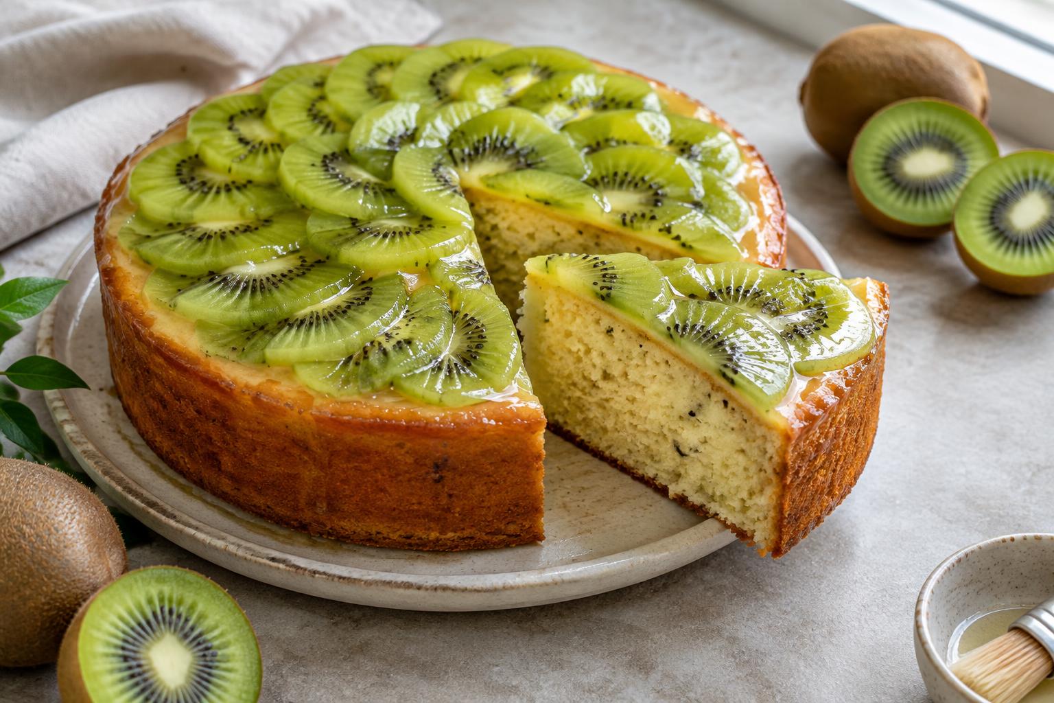 Kiwi Blender Cake