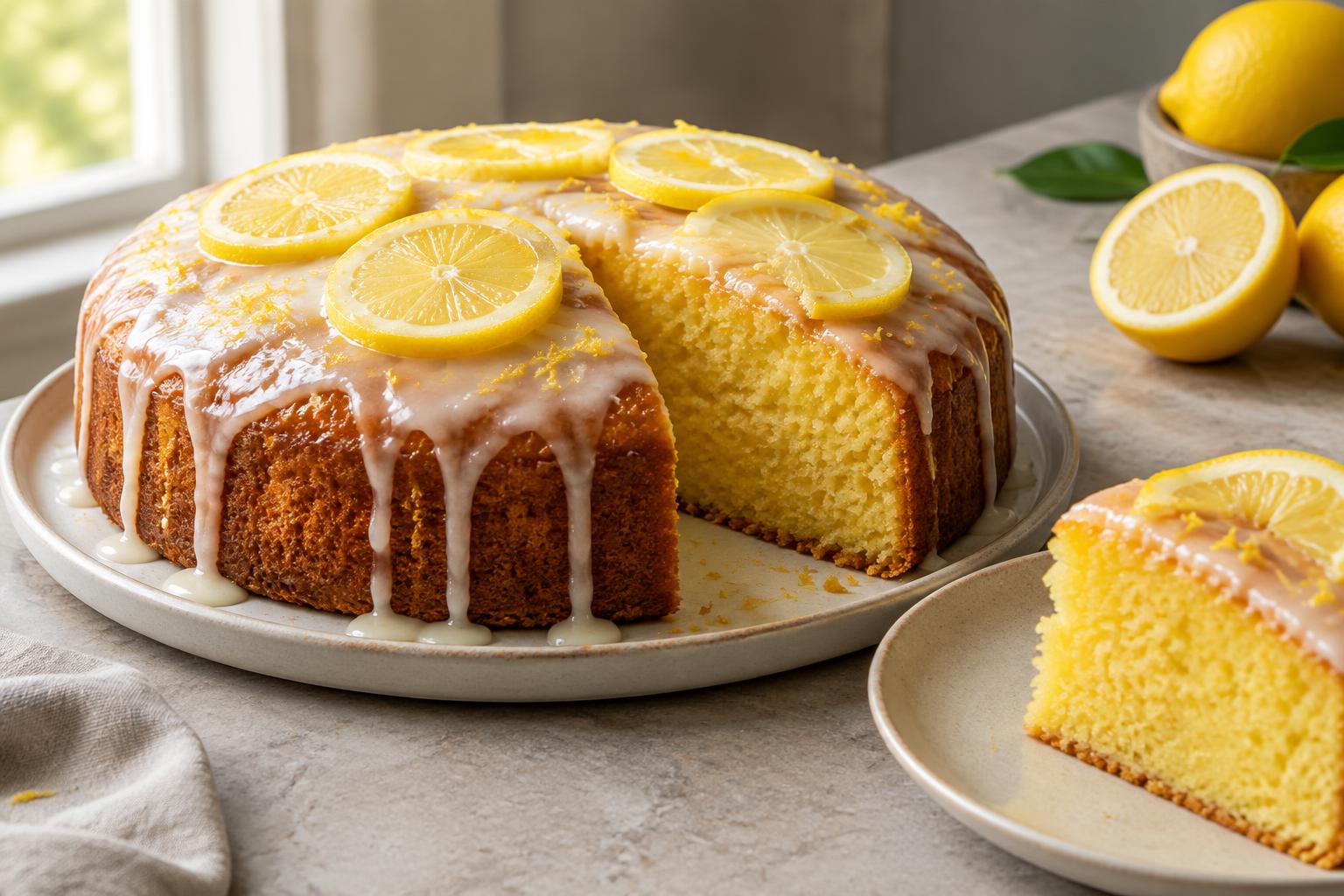 Lemon Blender Cake