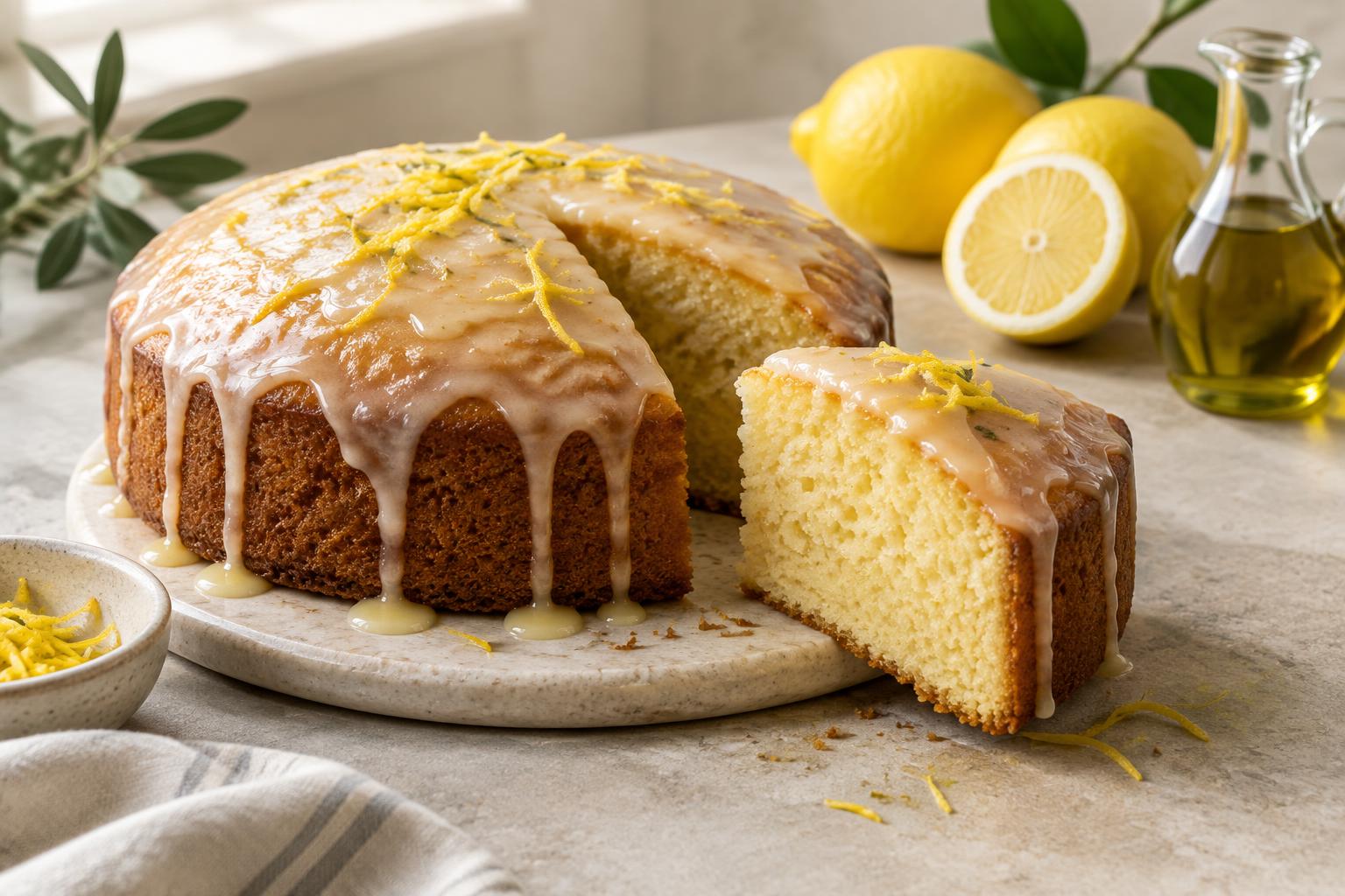 Lemon Olive Oil Cake