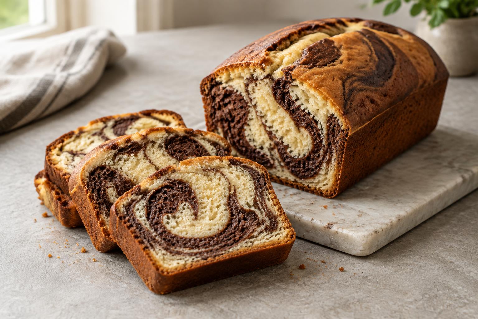 Marble Pound Cake