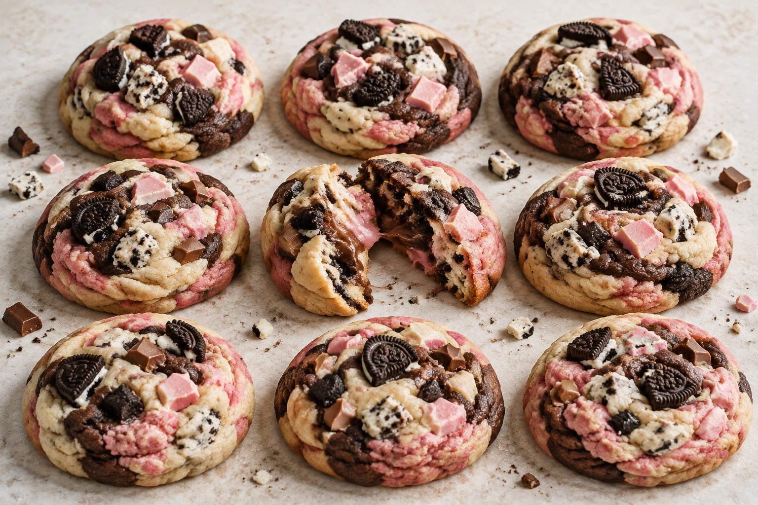 Neapolitan Oreo Galaxy
