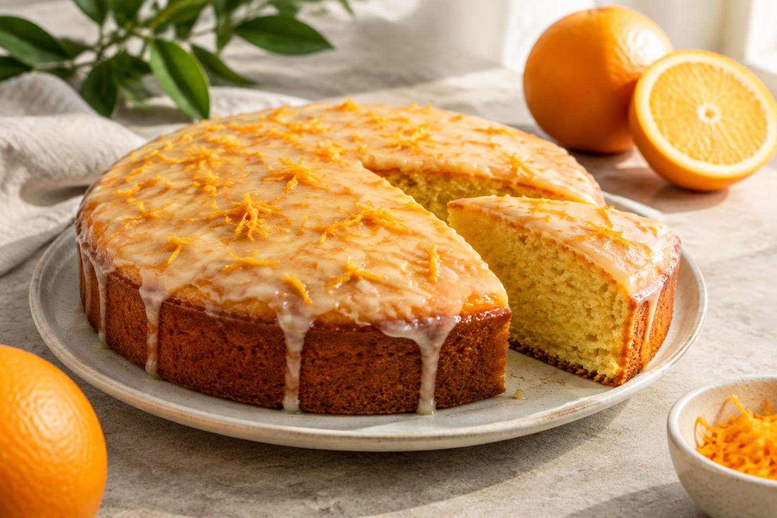 Orange Blender Cake