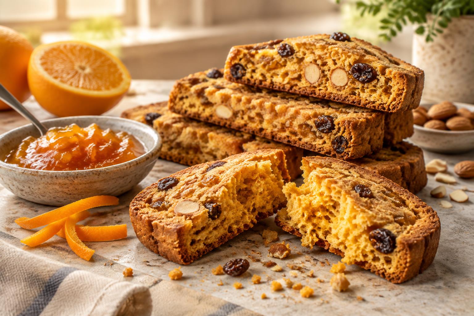 Orange Marmalade Rusks