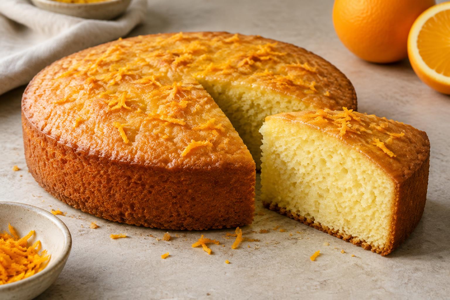 Orange Yogurt Cake