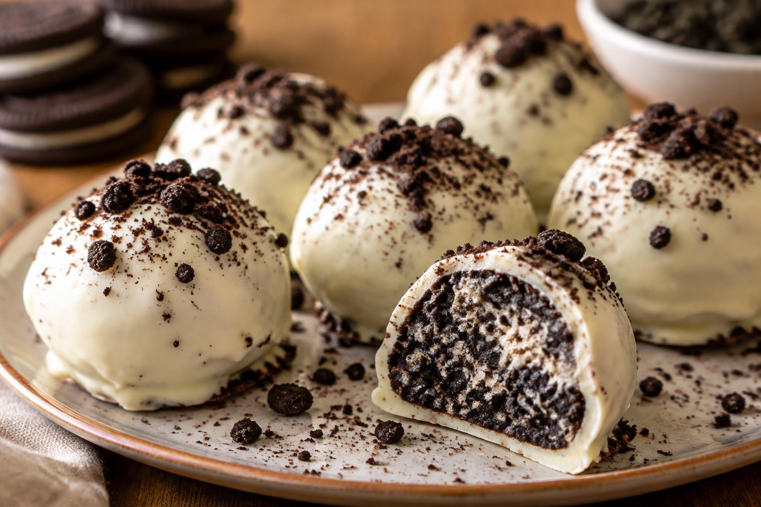 Oreo Velvet Truffles