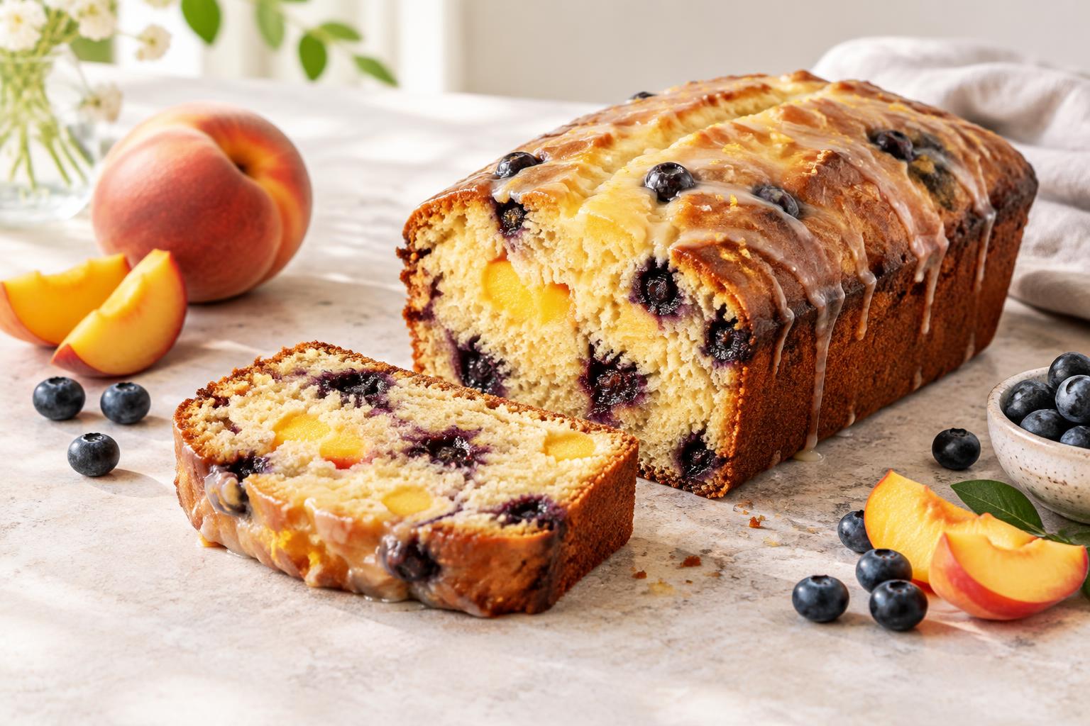 Peachberry Glow Loaf