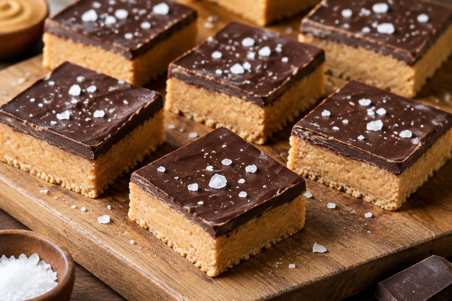 Peanut Butter Chocolate Silk Bars