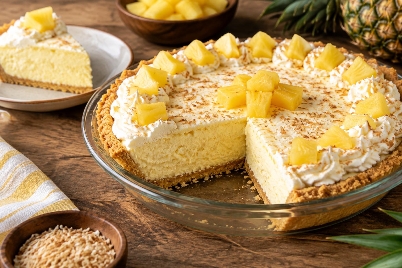 Pineapple Cloud Pie