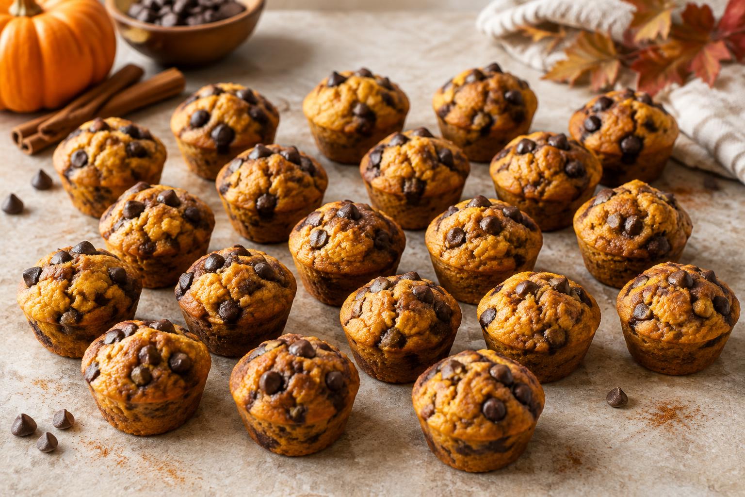 Pumpkin Choco Bliss Bites (20 mini)