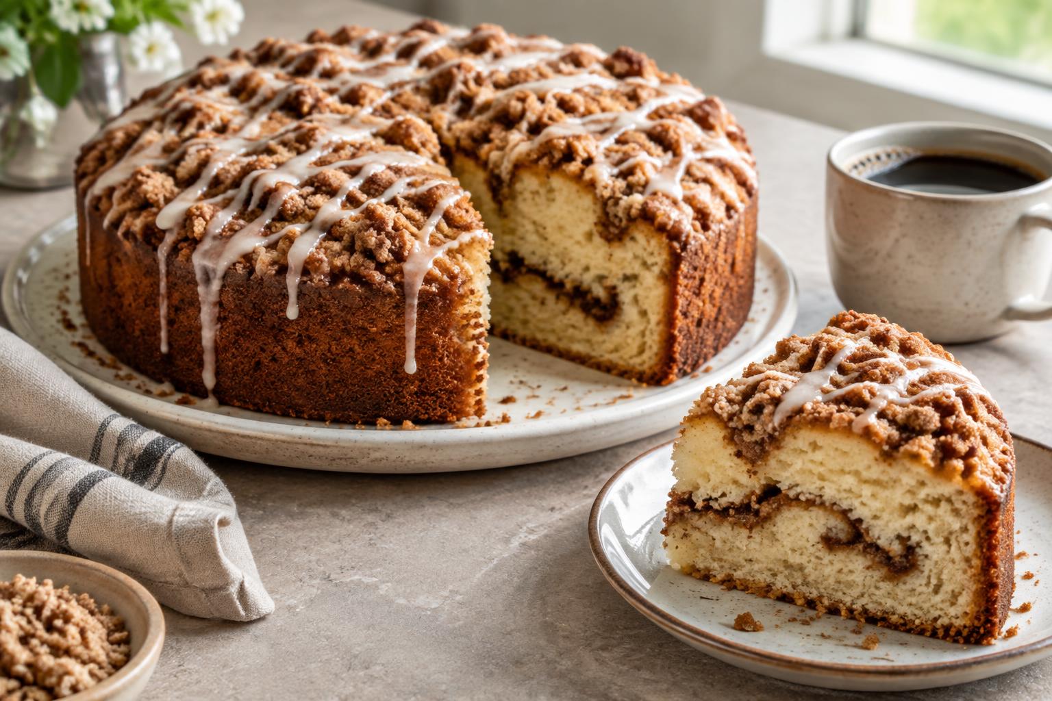 Sour Cream Coffee Cake