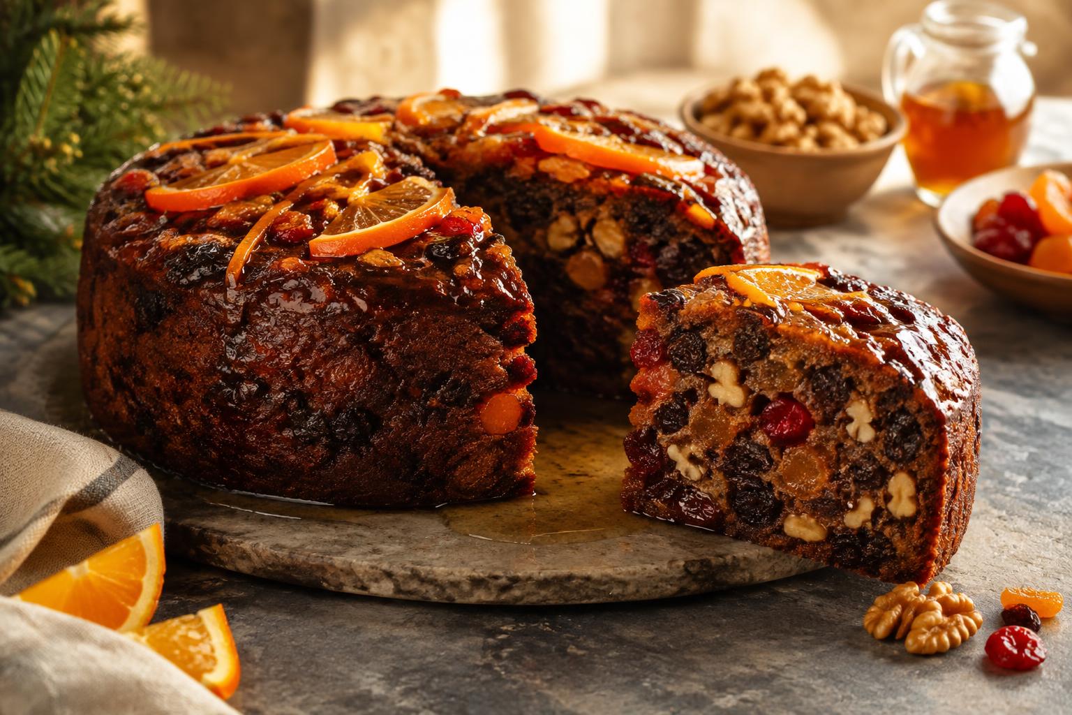 Spiced Orchard Jewel Cake