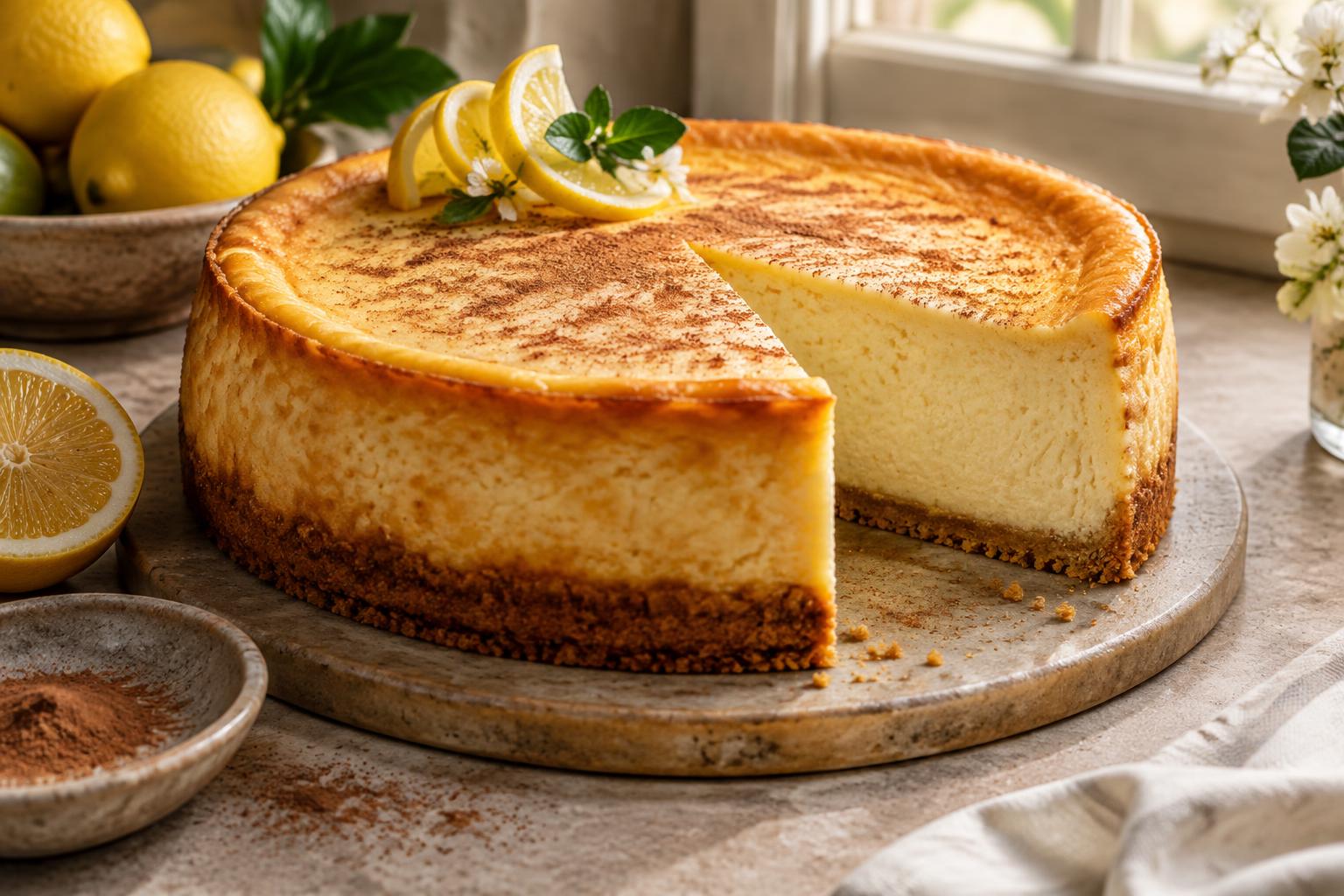 Vanilla Cloud Cheesecake